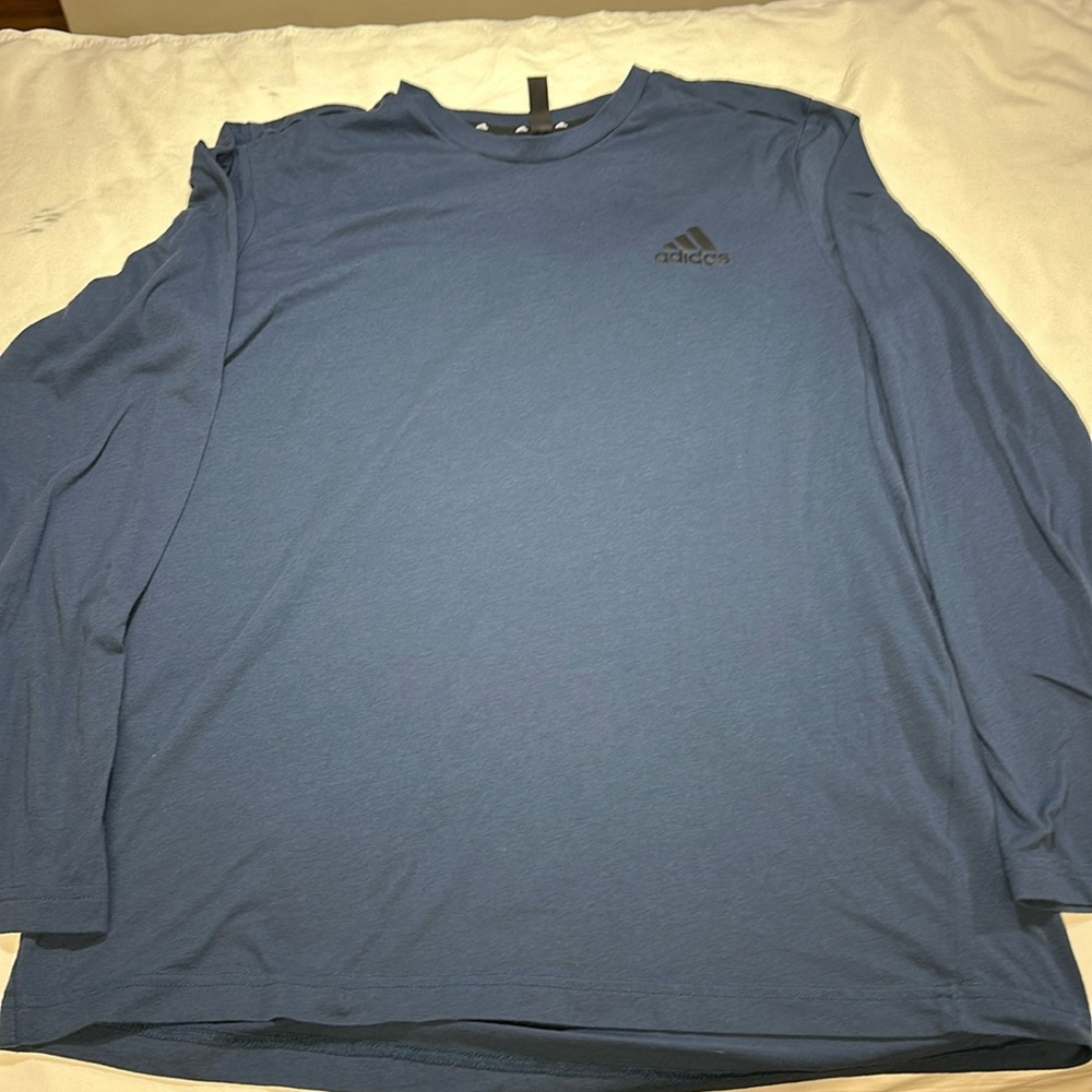 Men’s long sleeve adidas shirt size Large.